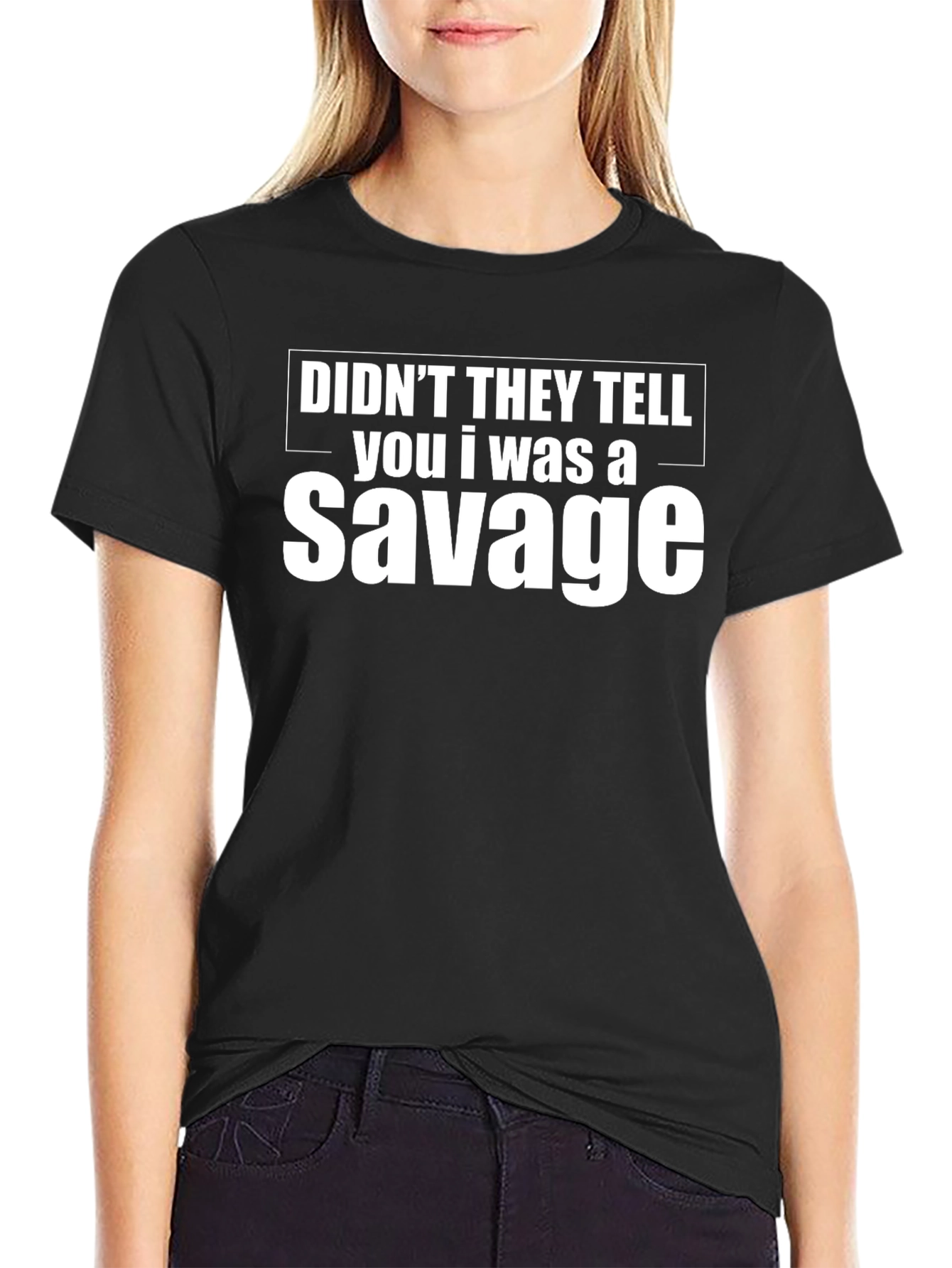 Savage Graphic Tee - Bold Statement T-Shirt