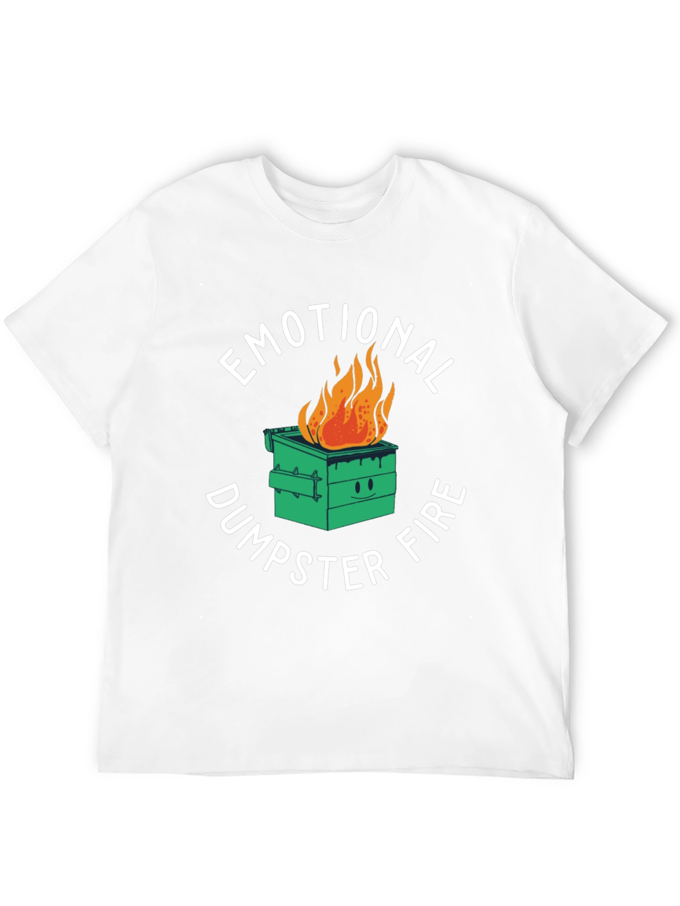 Emotional Dumpster Fire Graphic T-Shirt