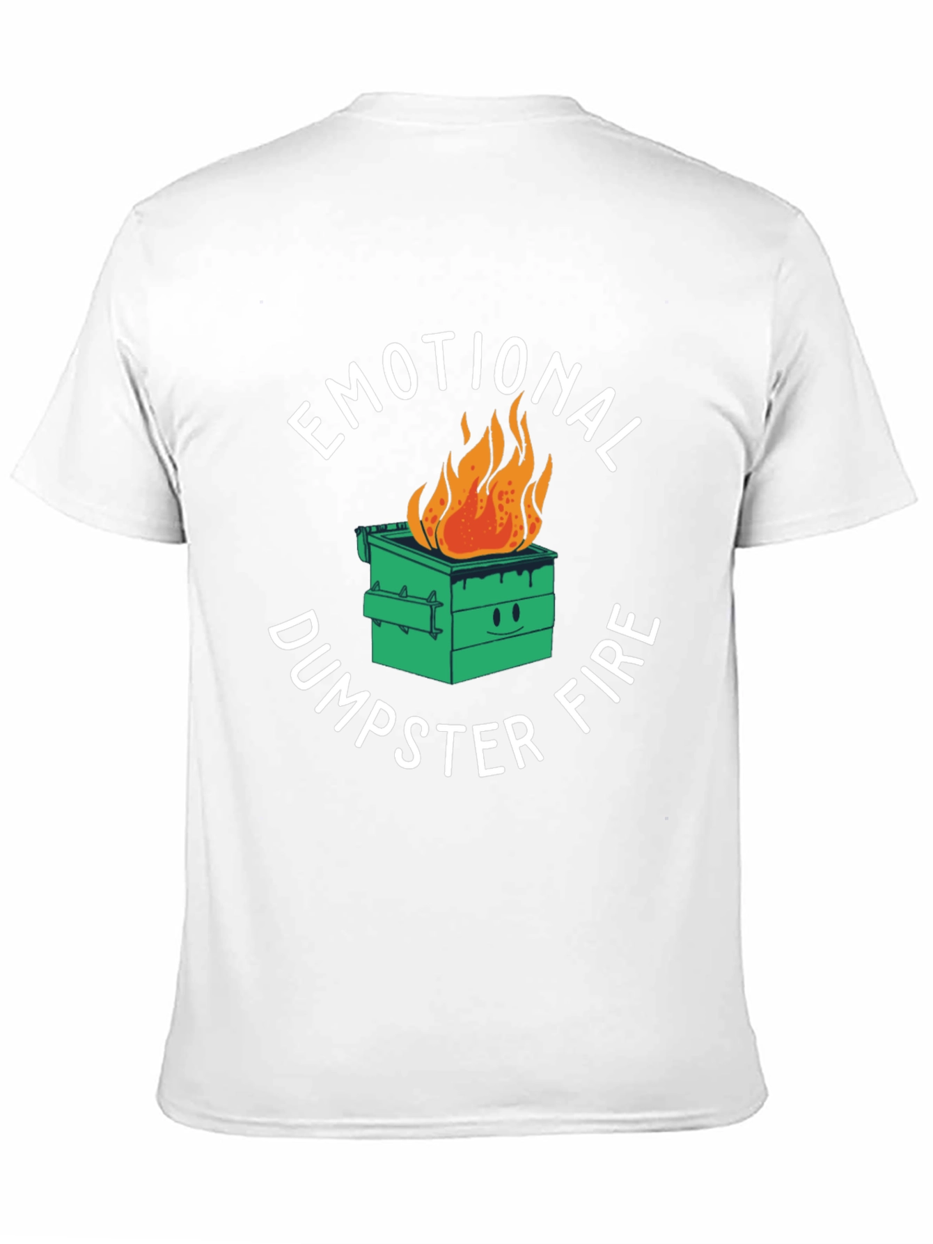Emotional Dumpster Fire Graphic T-Shirt