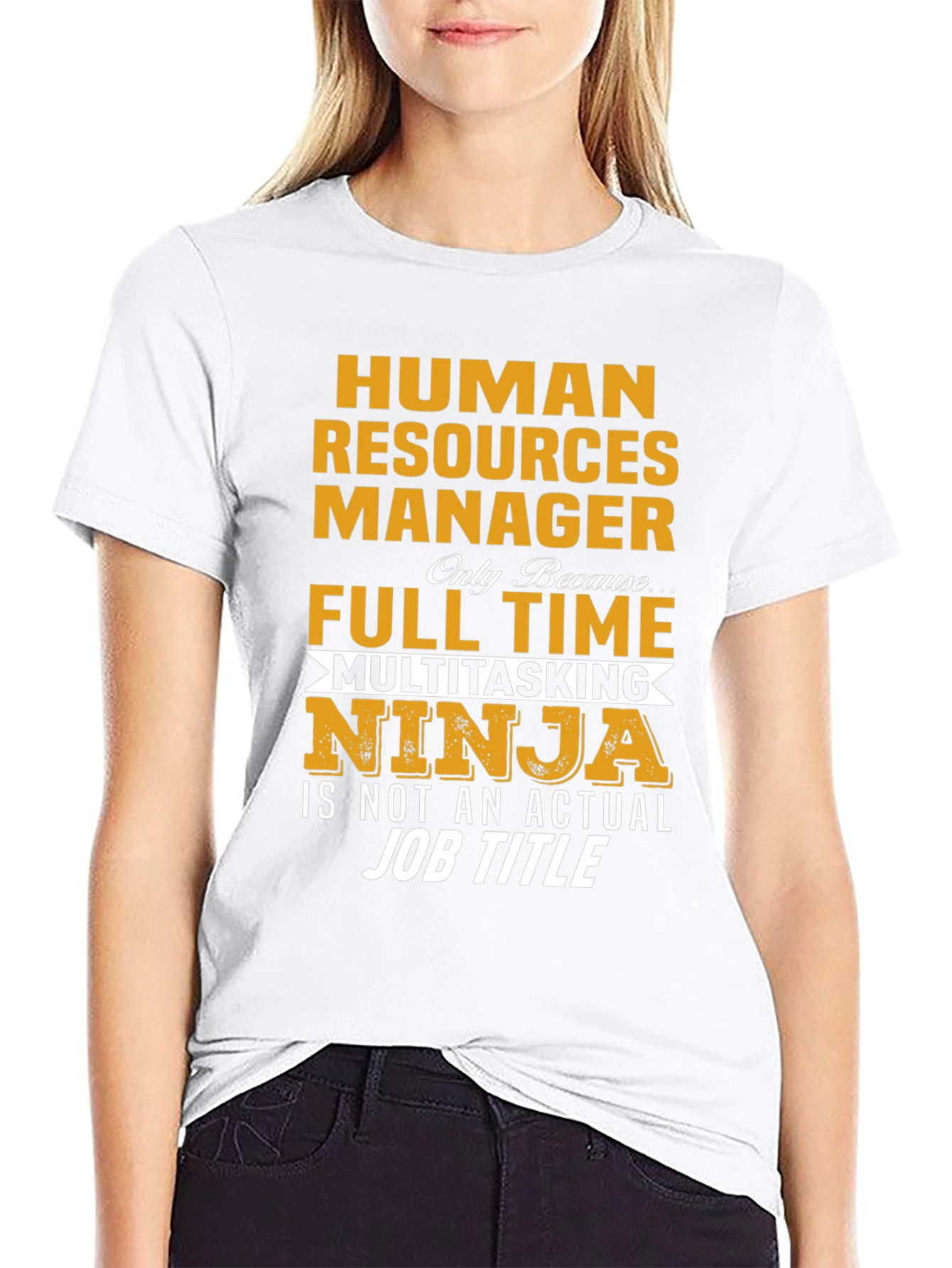 Human Resources Manager Ninja T-Shirt