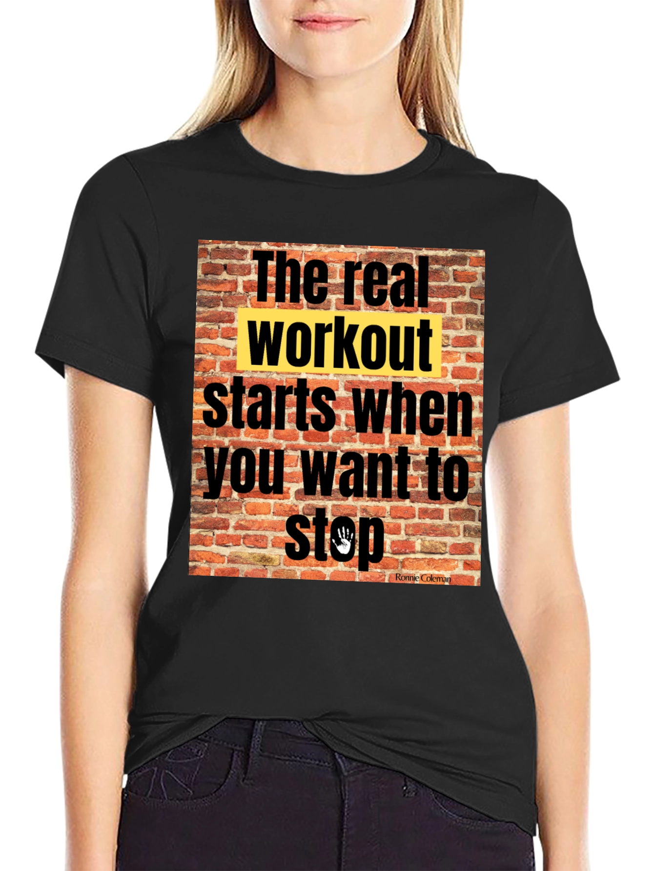 Workout Motivation T-Shirt: The Real Workout