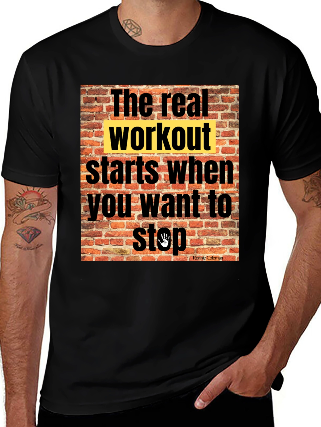 Workout Motivation T-Shirt: The Real Workout