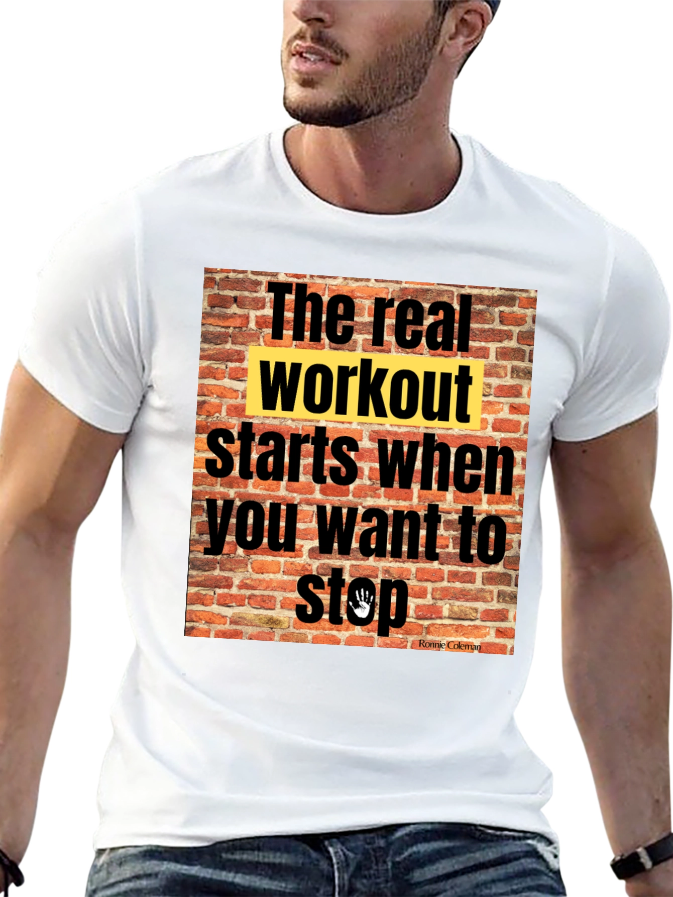 Workout Motivation T-Shirt: The Real Workout