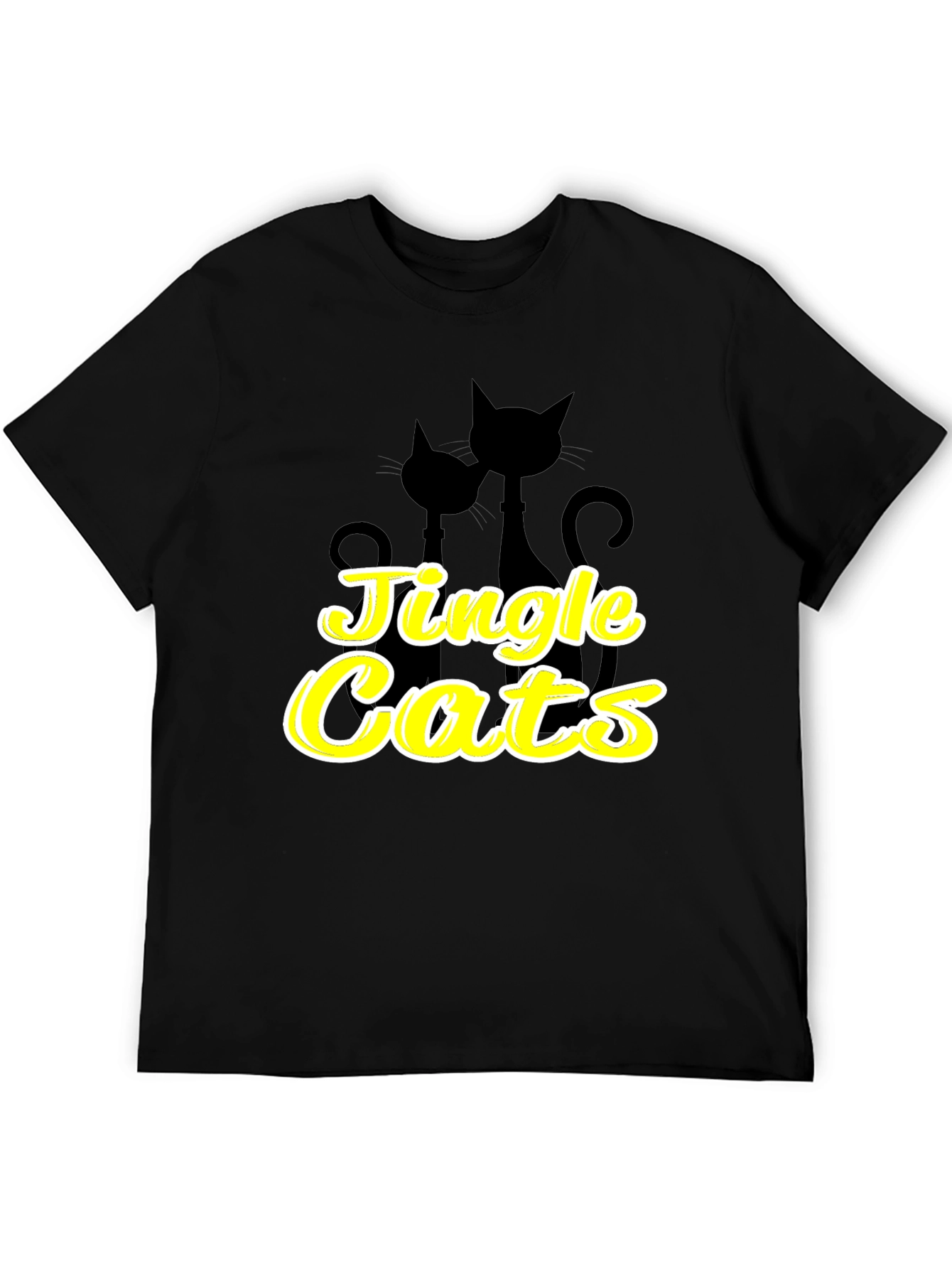 Jingle Cats Tee - Holiday Fun!