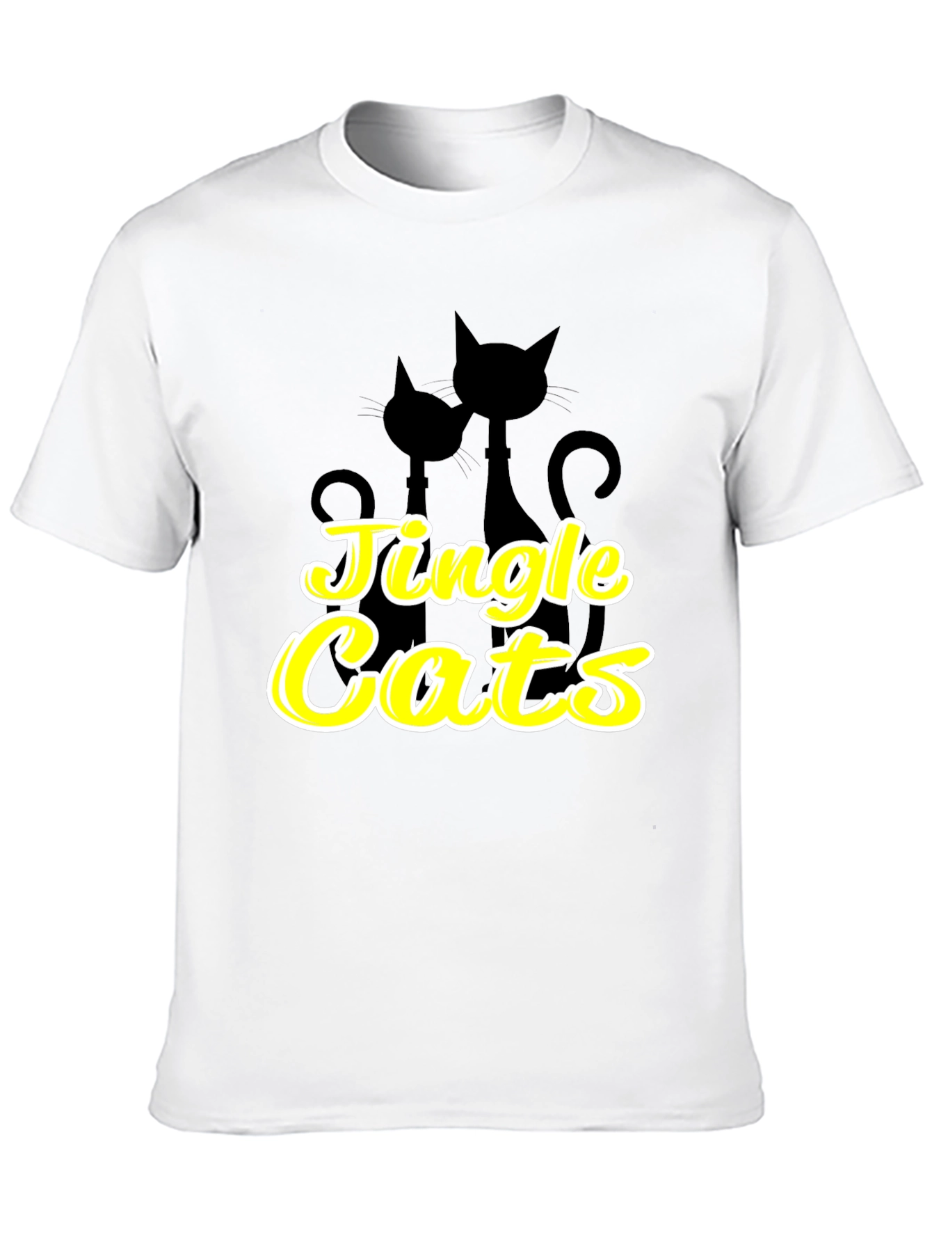 Jingle Cats Tee - Holiday Fun!