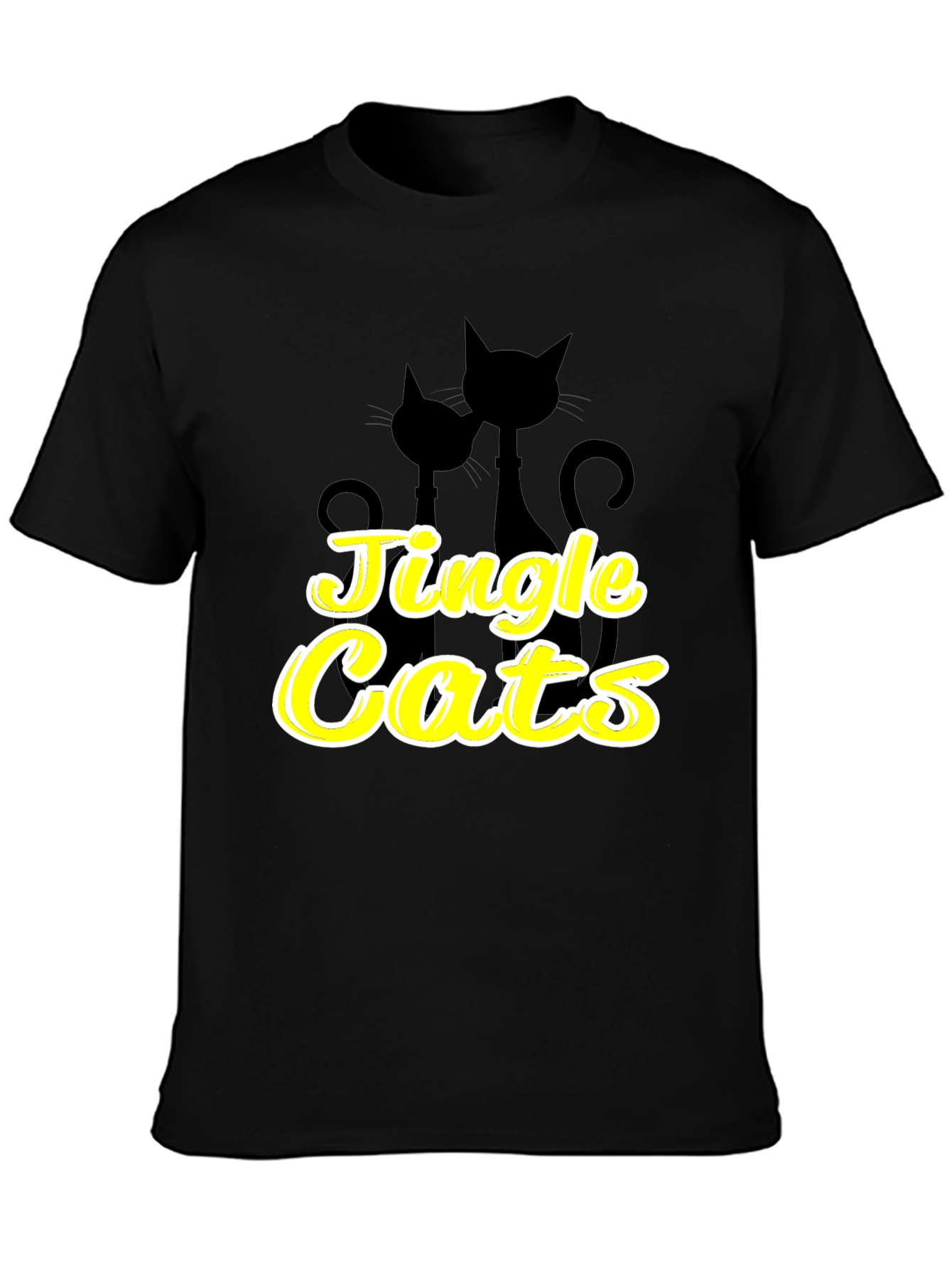 Jingle Cats Tee - Holiday Fun!