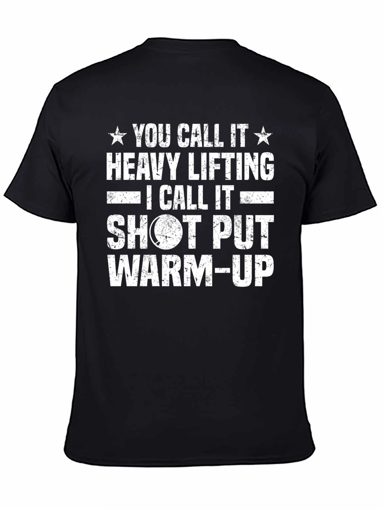 Shot Put Warm-Up Graphic T-Shirt