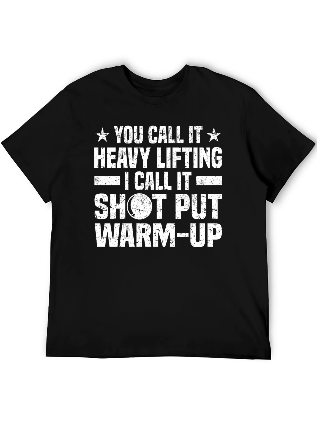 Shot Put Warm-Up Graphic T-Shirt