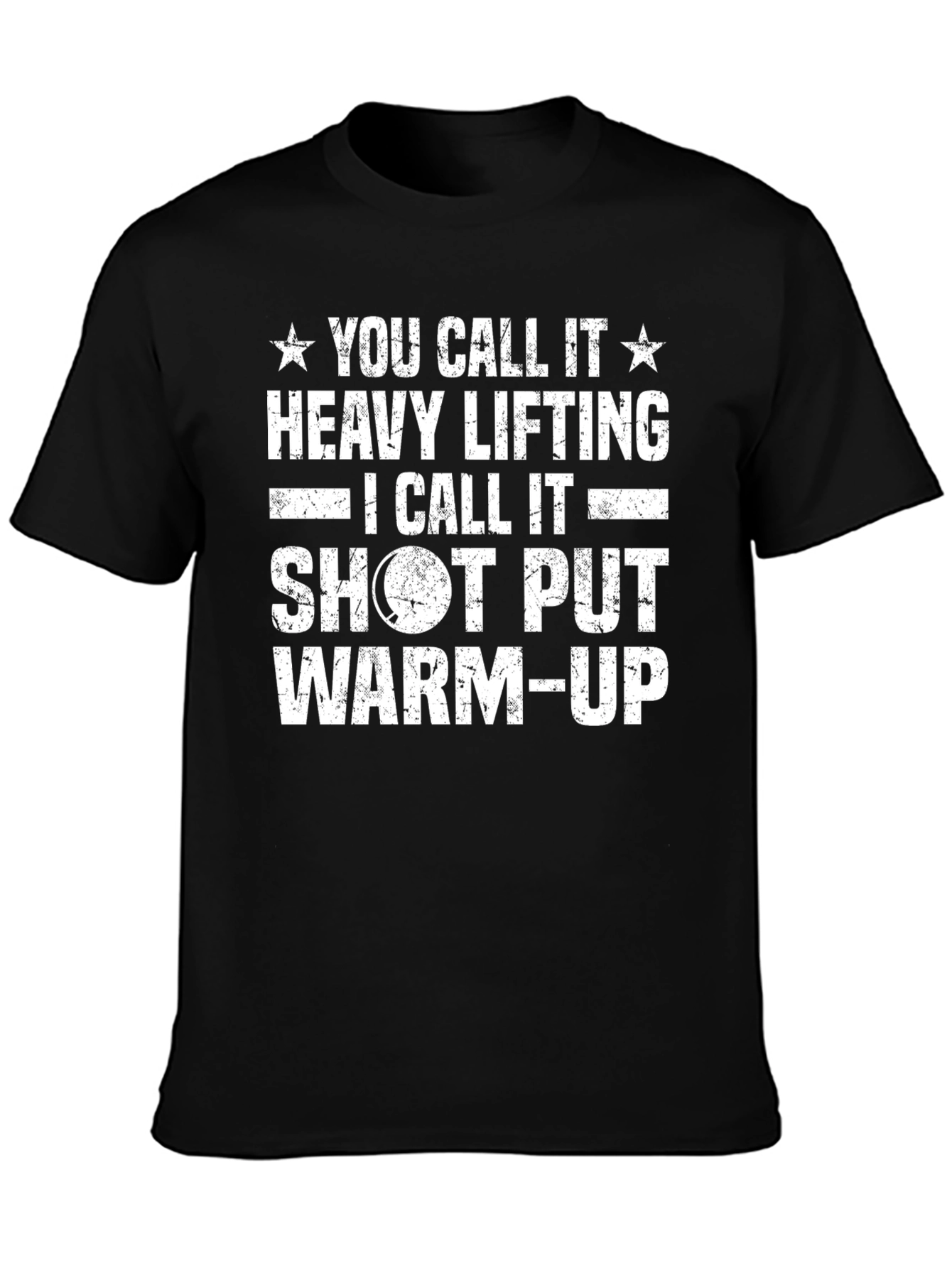 Shot Put Warm-Up Graphic T-Shirt