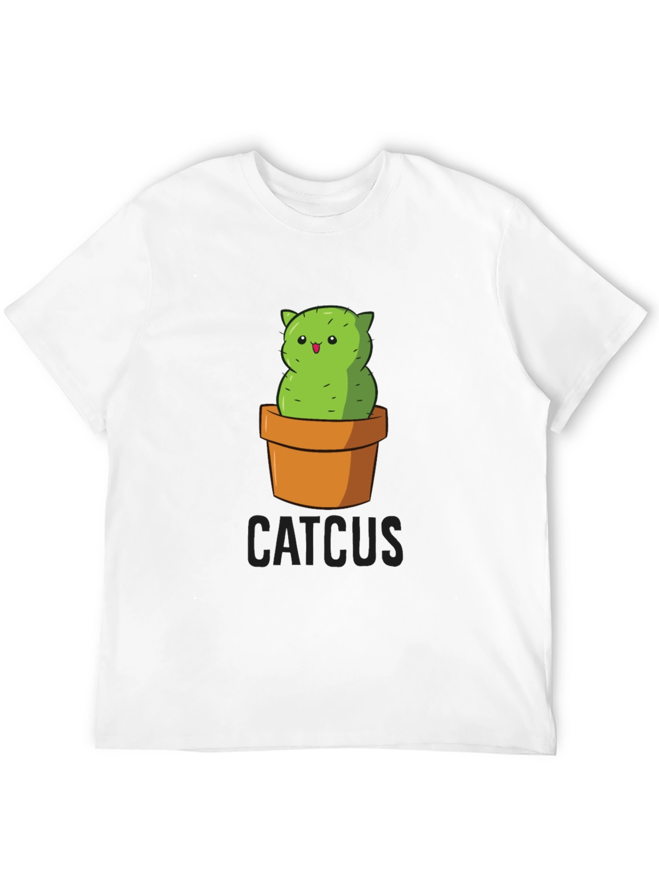 Catcus T-Shirt - Funny Cactus Cat Graphic Tee