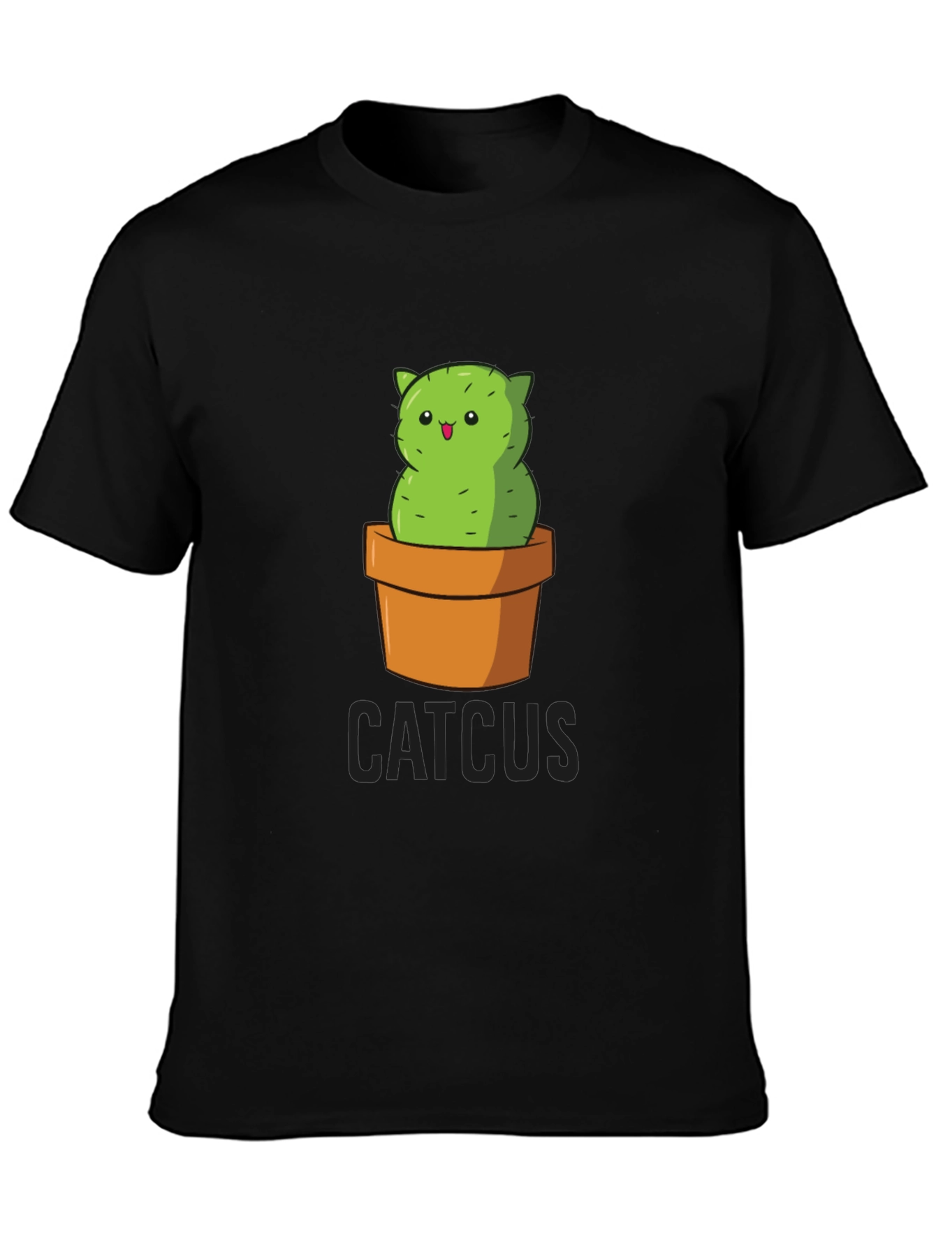 Catcus T-Shirt - Funny Cactus Cat Graphic Tee