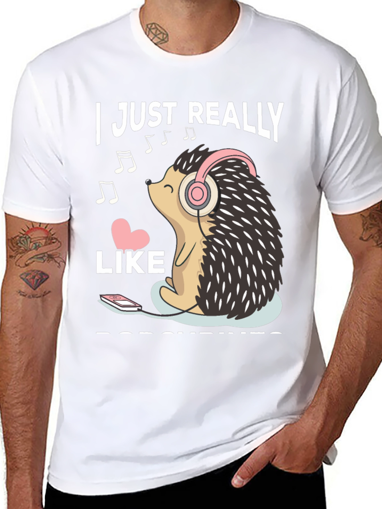 I Love Hedgehogs T-Shirt
