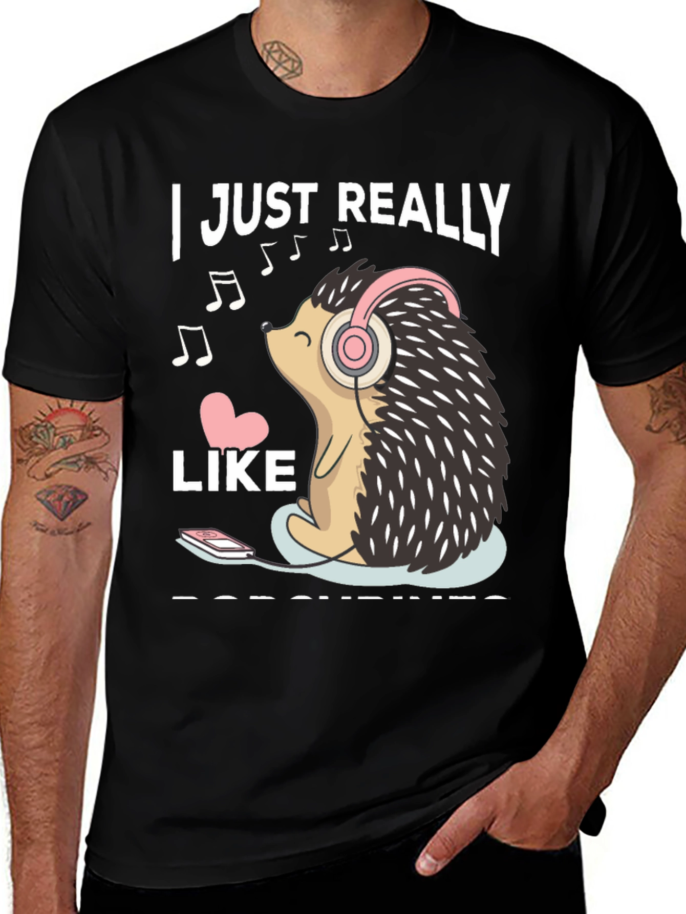 I Love Hedgehogs T-Shirt