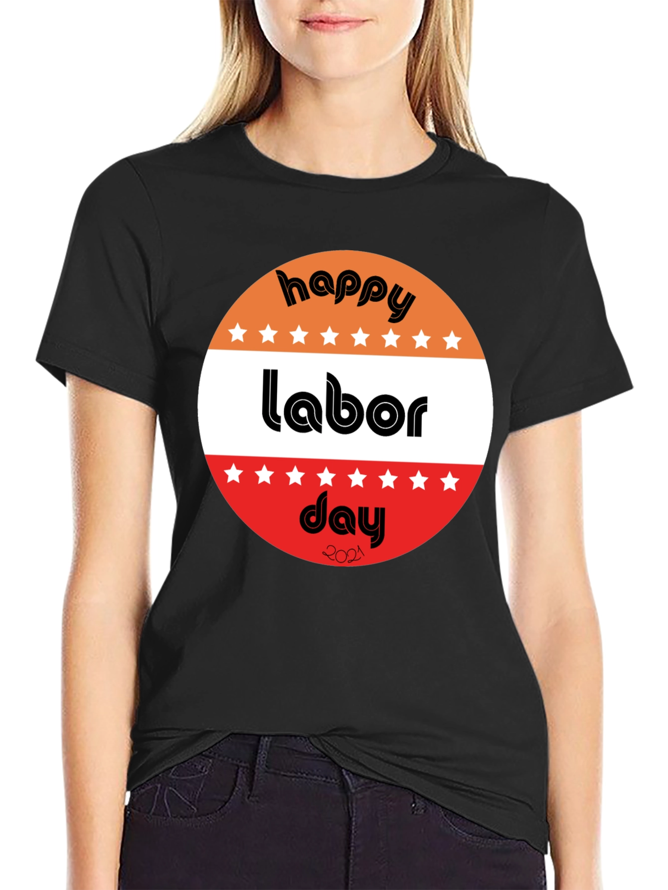 Happy Labor Day T-Shirt Graphic Tee Holiday Gift