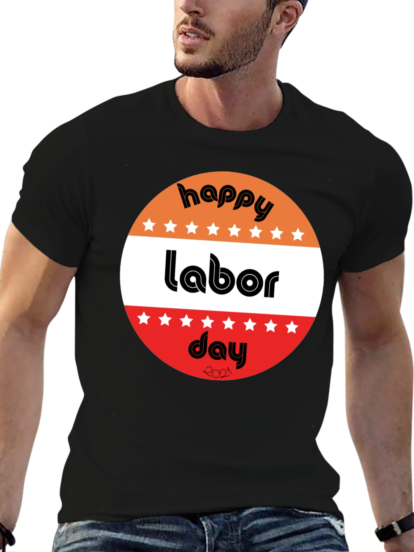 Happy Labor Day T-Shirt Graphic Tee Holiday Gift