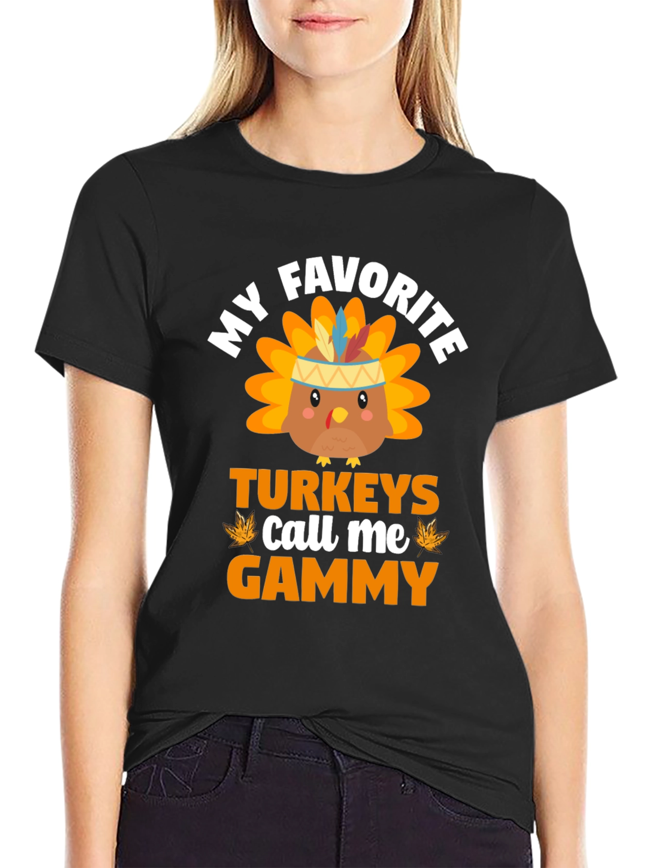 My Favorite Turkeys Call Me Gammy T-Shirt