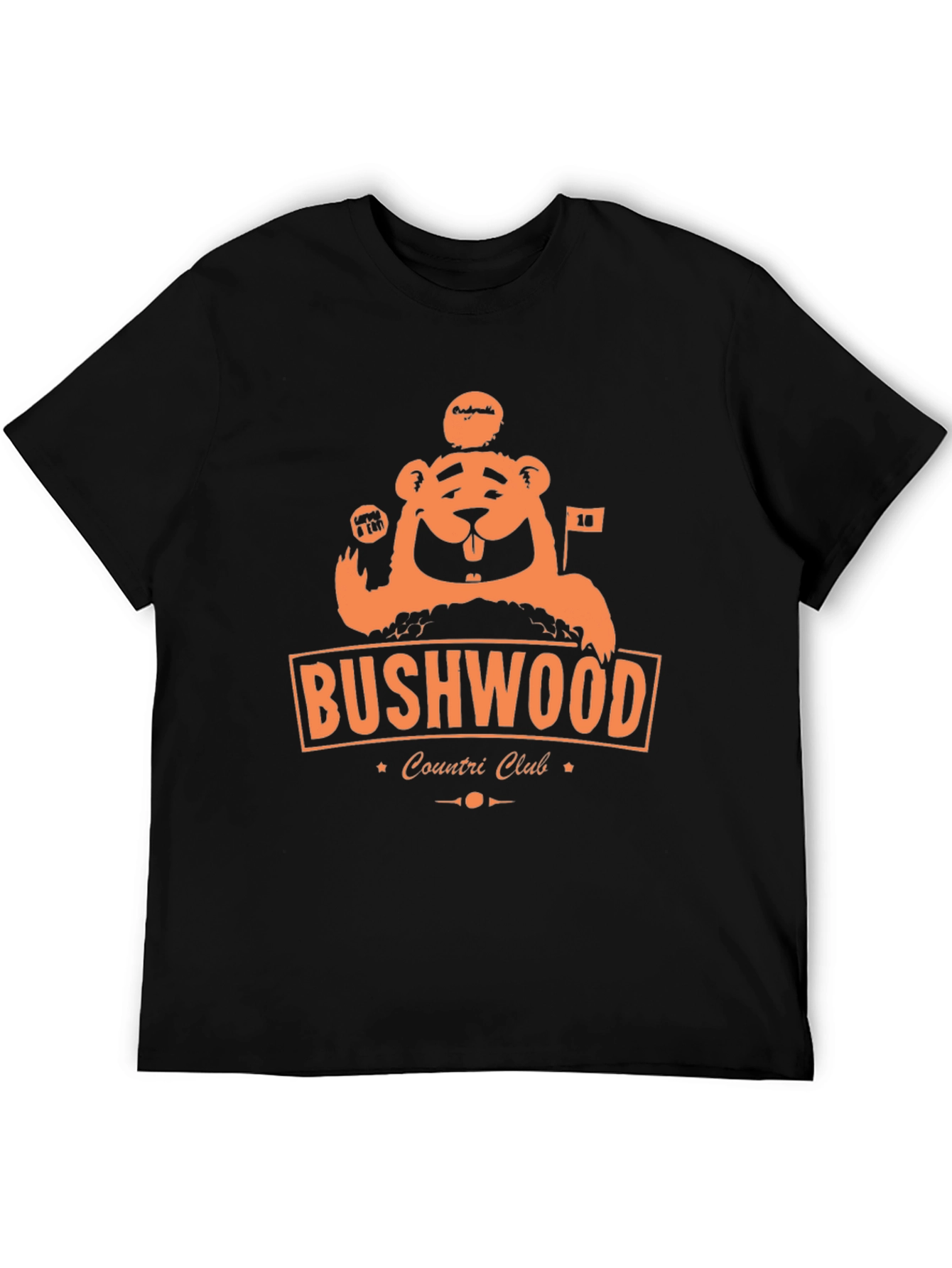 Bushwood Country Club Black T-Shirt Caddyshack Inspired