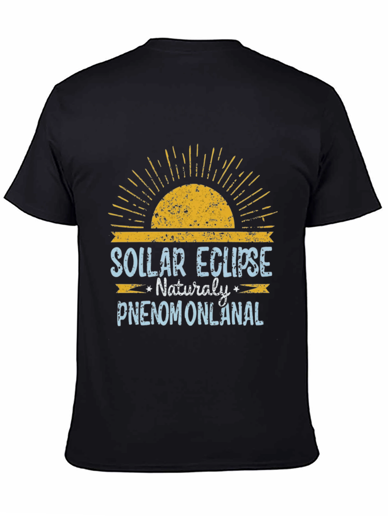 Solar Eclipse Novelty Graphic T-Shirt