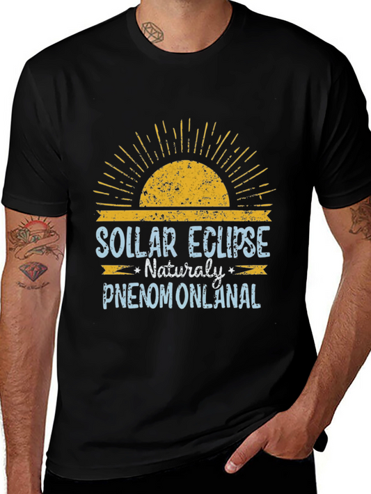Solar Eclipse Novelty Graphic T-Shirt