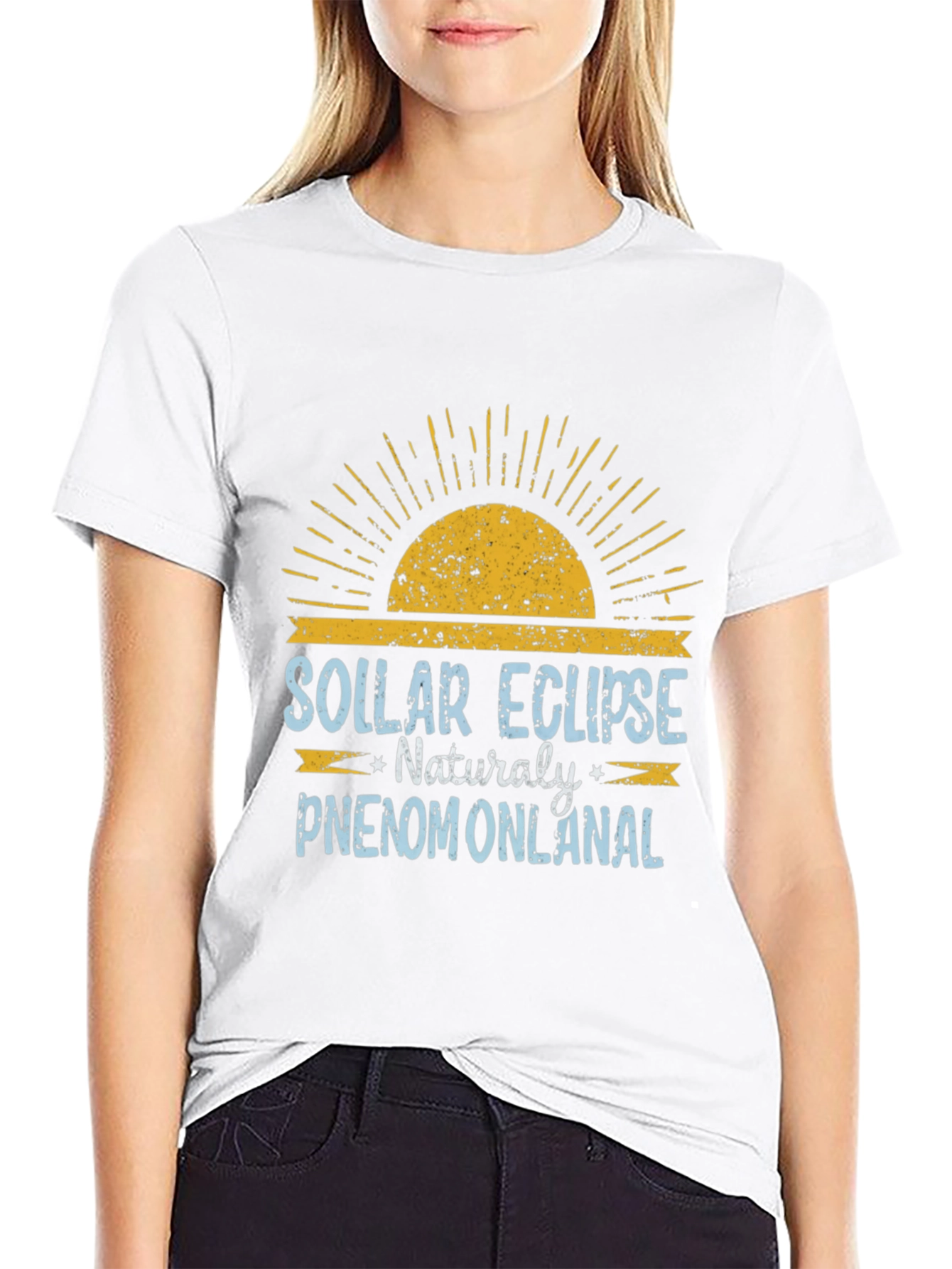 Solar Eclipse Novelty Graphic T-Shirt
