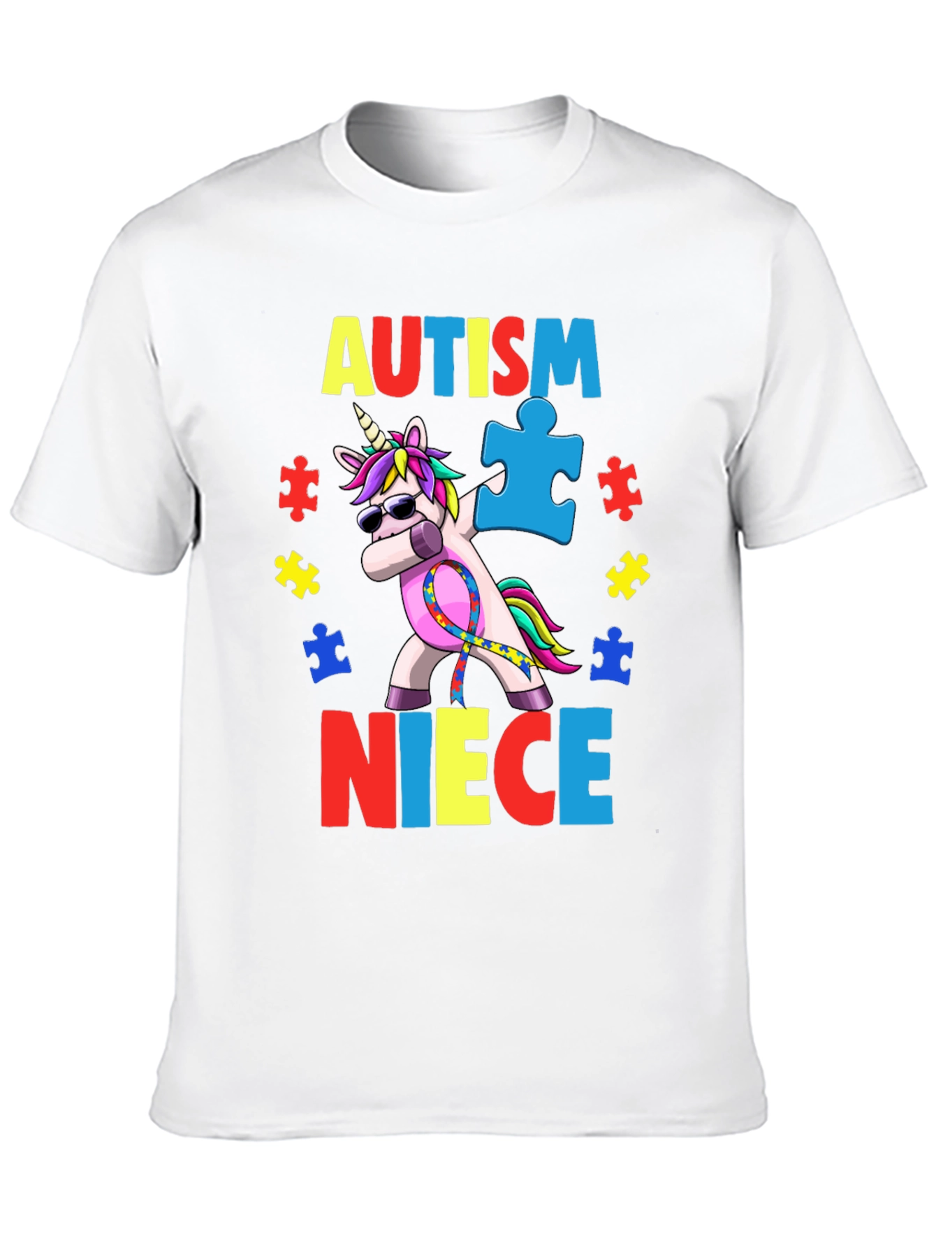Autism Niece Unicorn T-Shirt