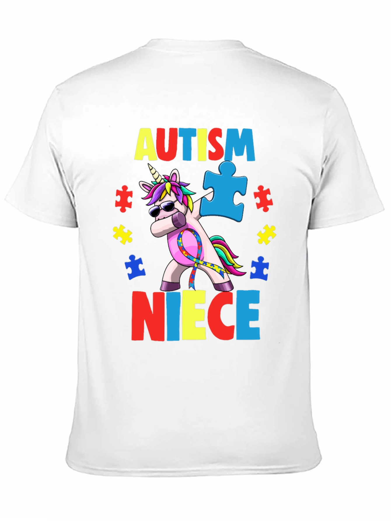 Autism Niece Unicorn T-Shirt