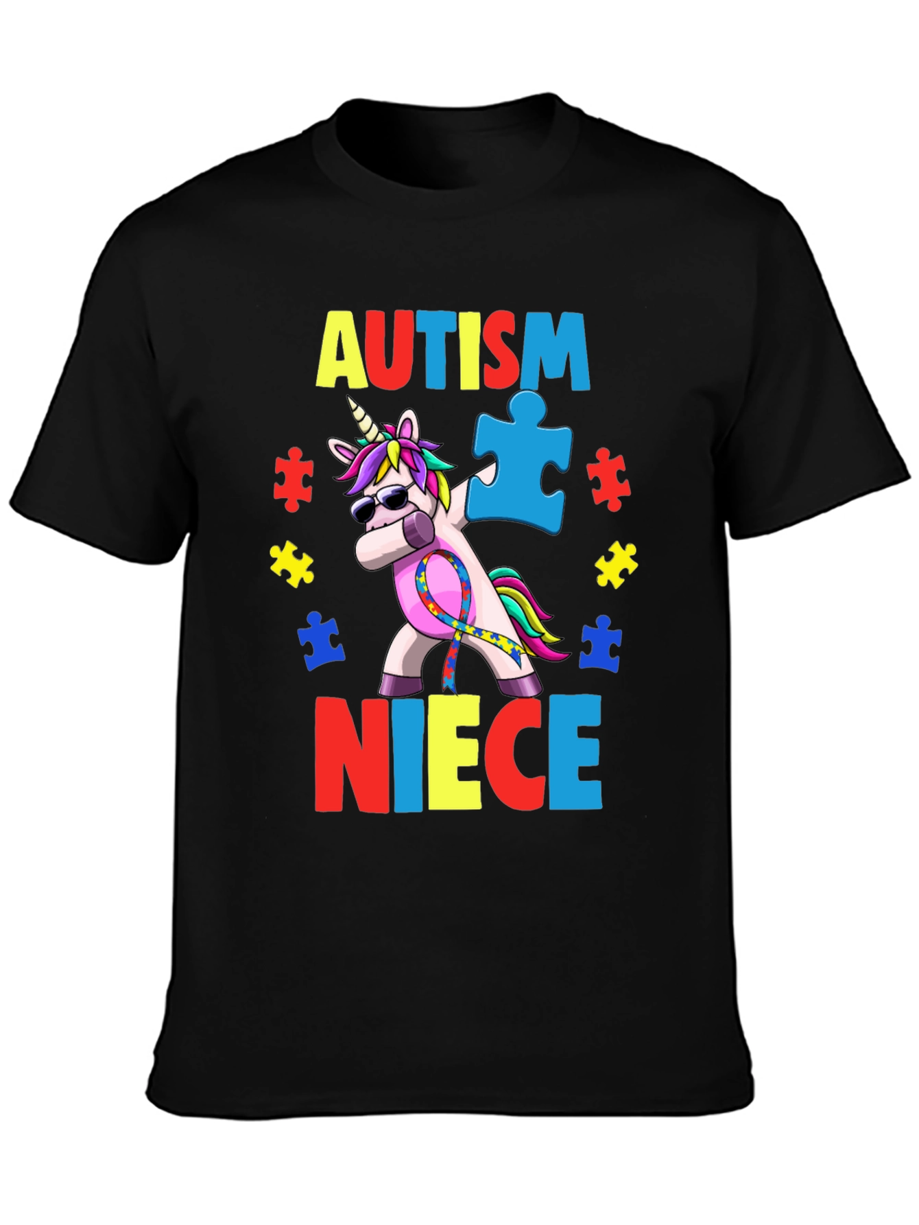 Autism Niece Unicorn T-Shirt