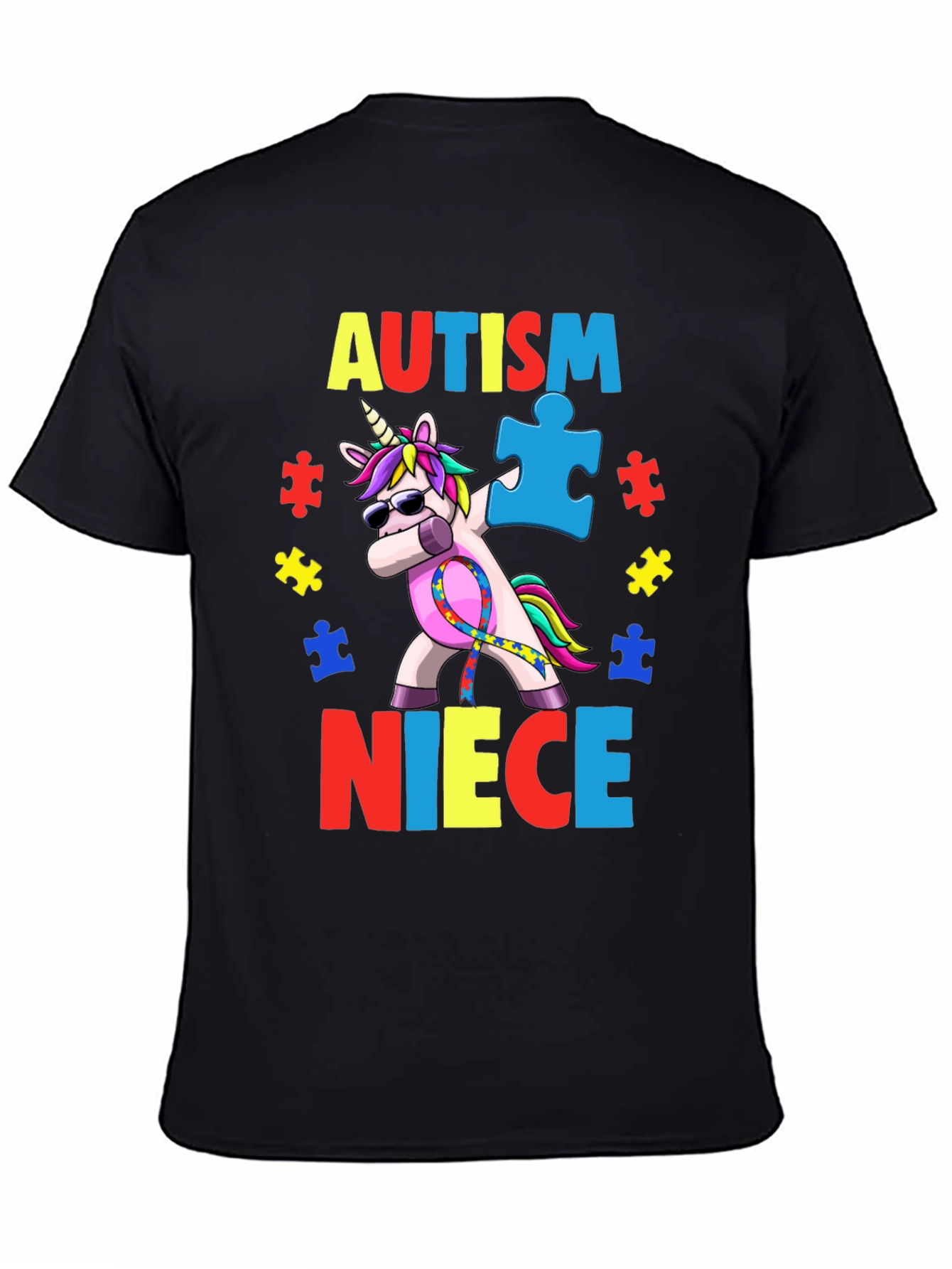 Autism Niece Unicorn T-Shirt