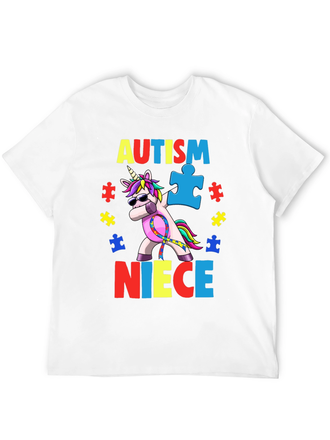 Autism Niece Unicorn T-Shirt