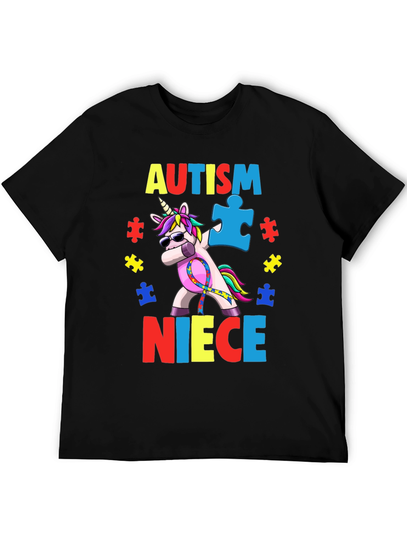Autism Niece Unicorn T-Shirt