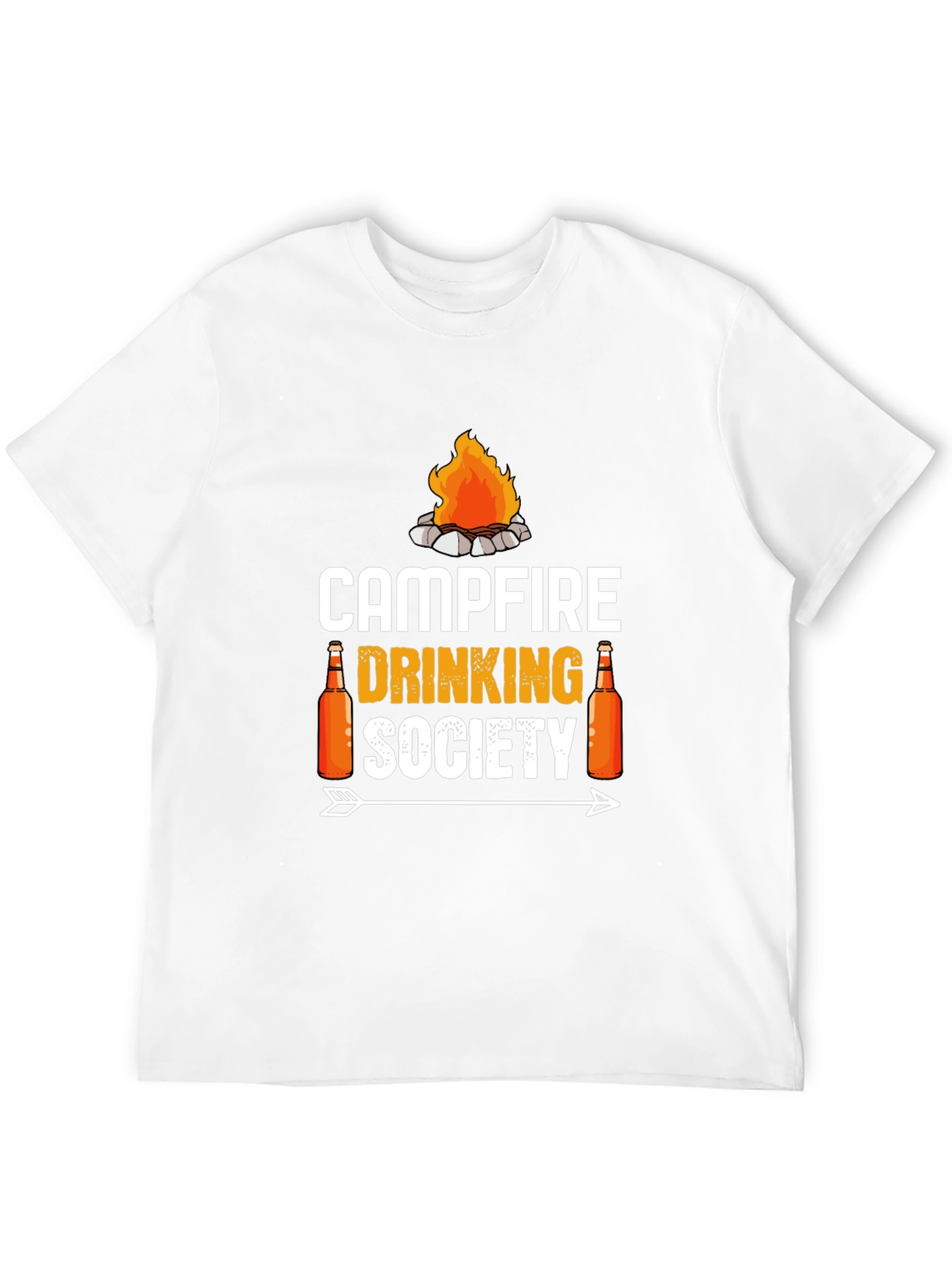 Campfire Drinking Society Graphic T-Shirt