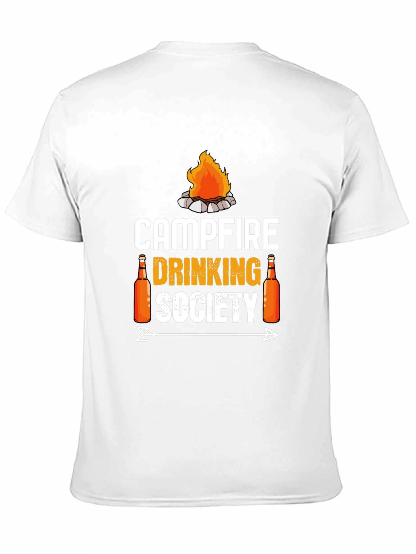 Campfire Drinking Society Graphic T-Shirt