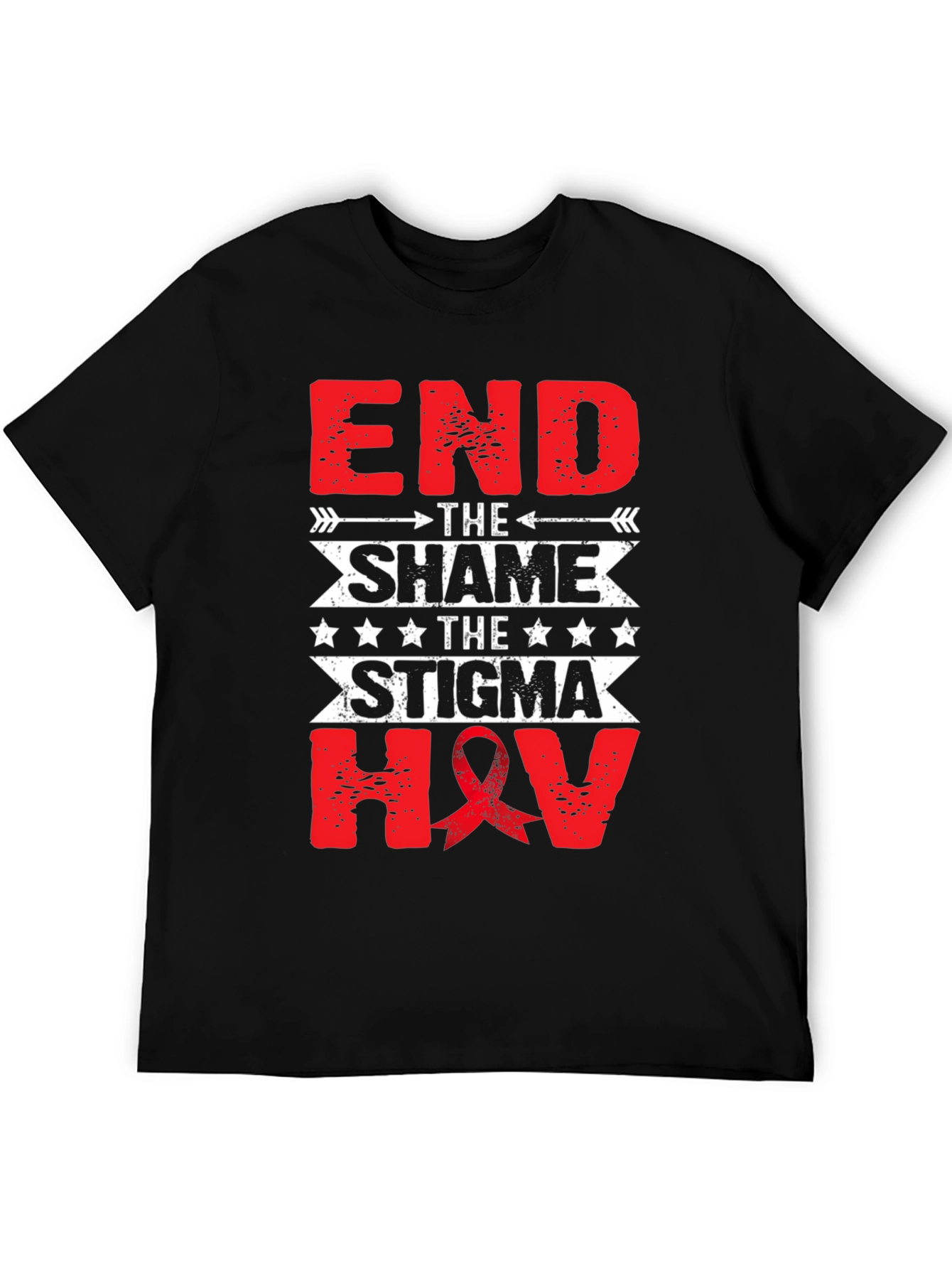 End the Shame HIV Awareness T-Shirt