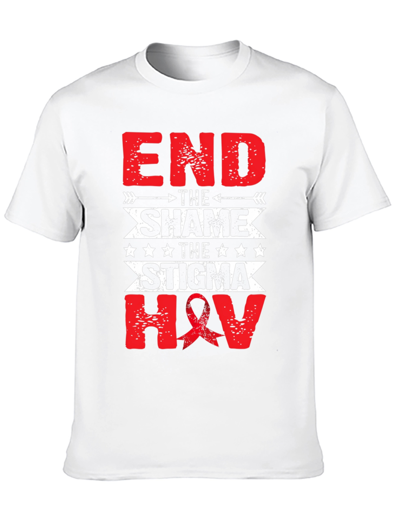 End the Shame HIV Awareness T-Shirt