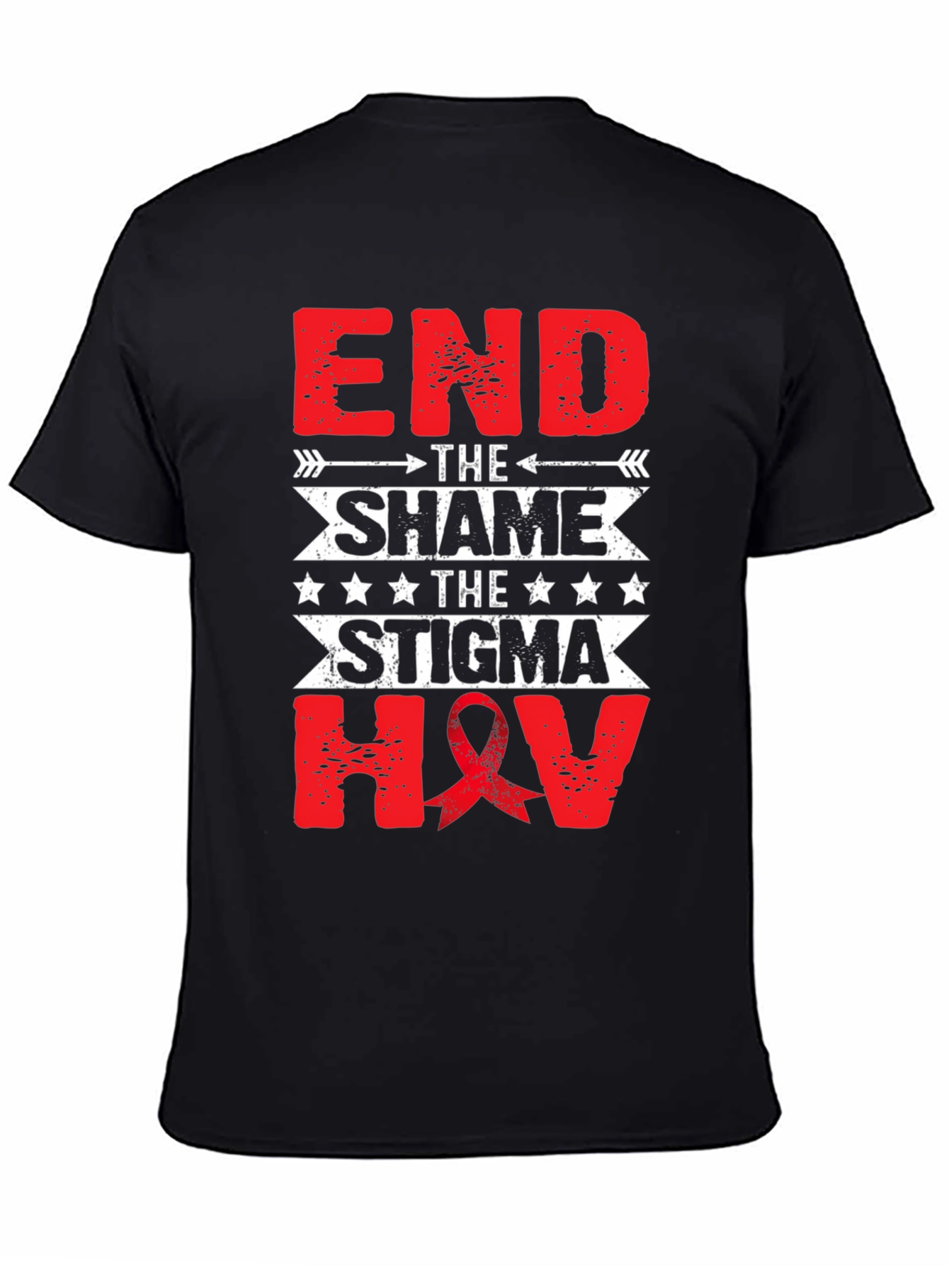 End the Shame HIV Awareness T-Shirt