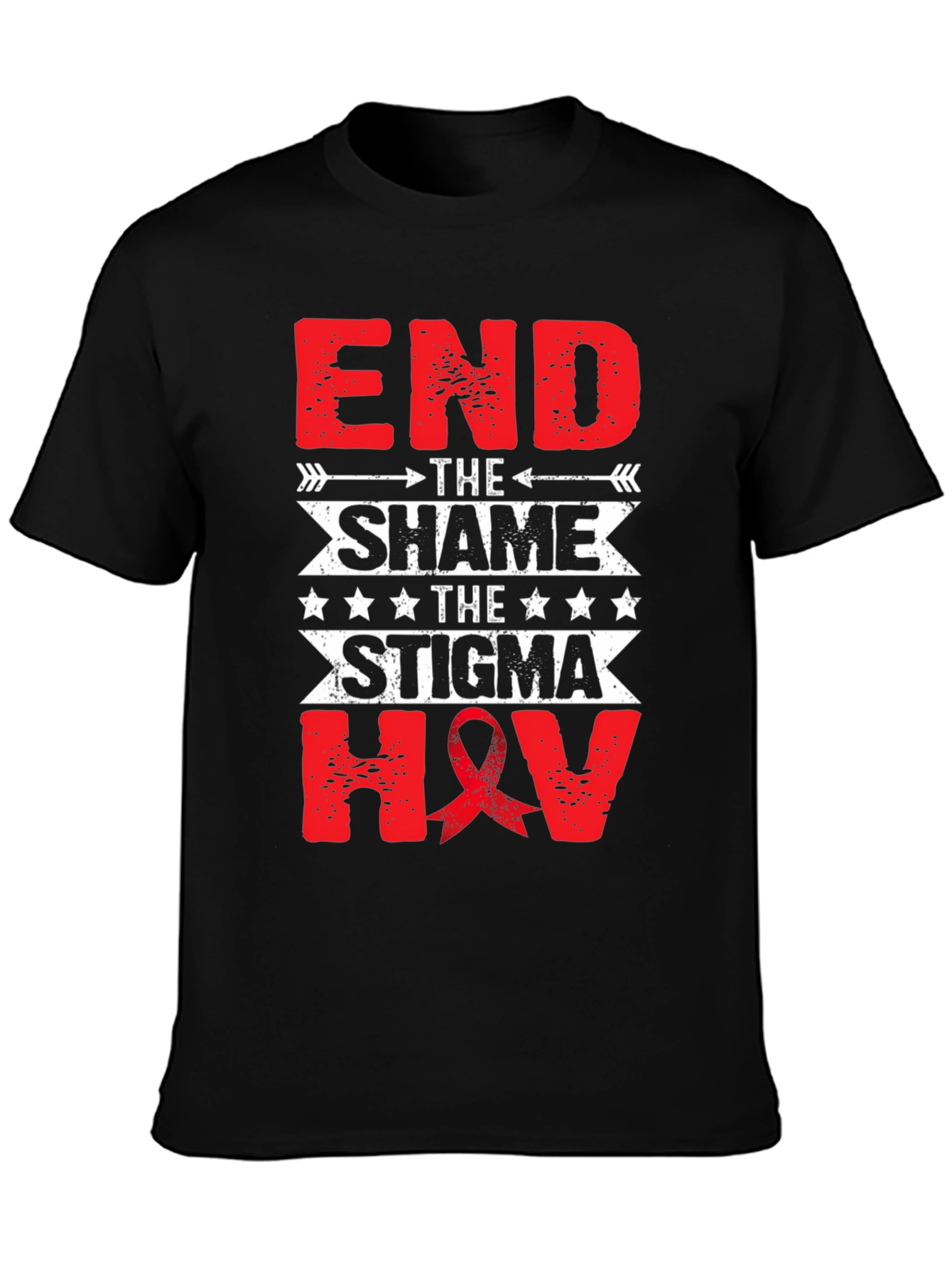 End the Shame HIV Awareness T-Shirt