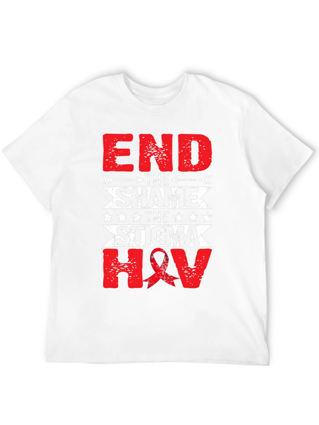 End the Shame HIV Awareness T-Shirt