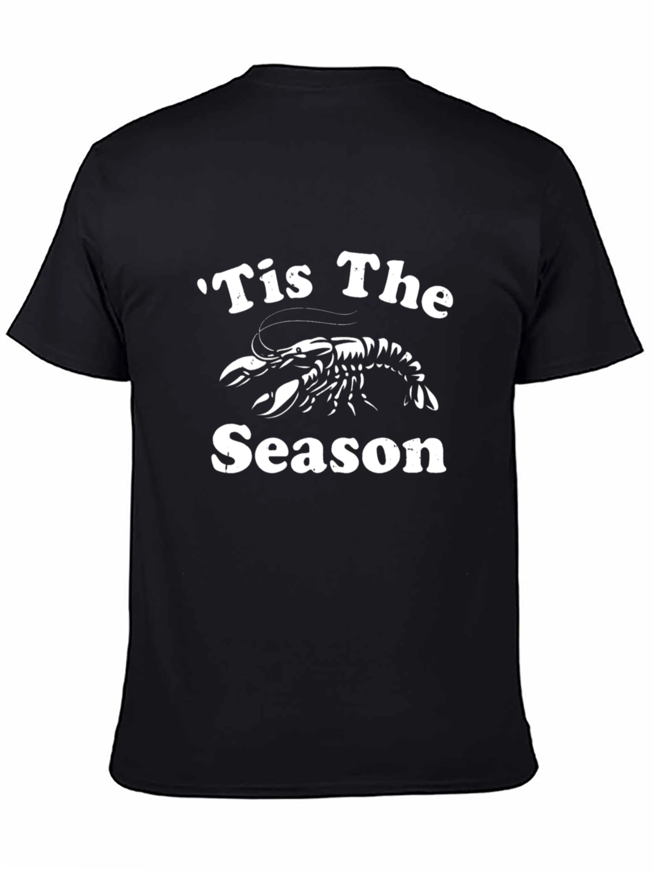 Tis The Season Crawfish Graphic T-Shirt