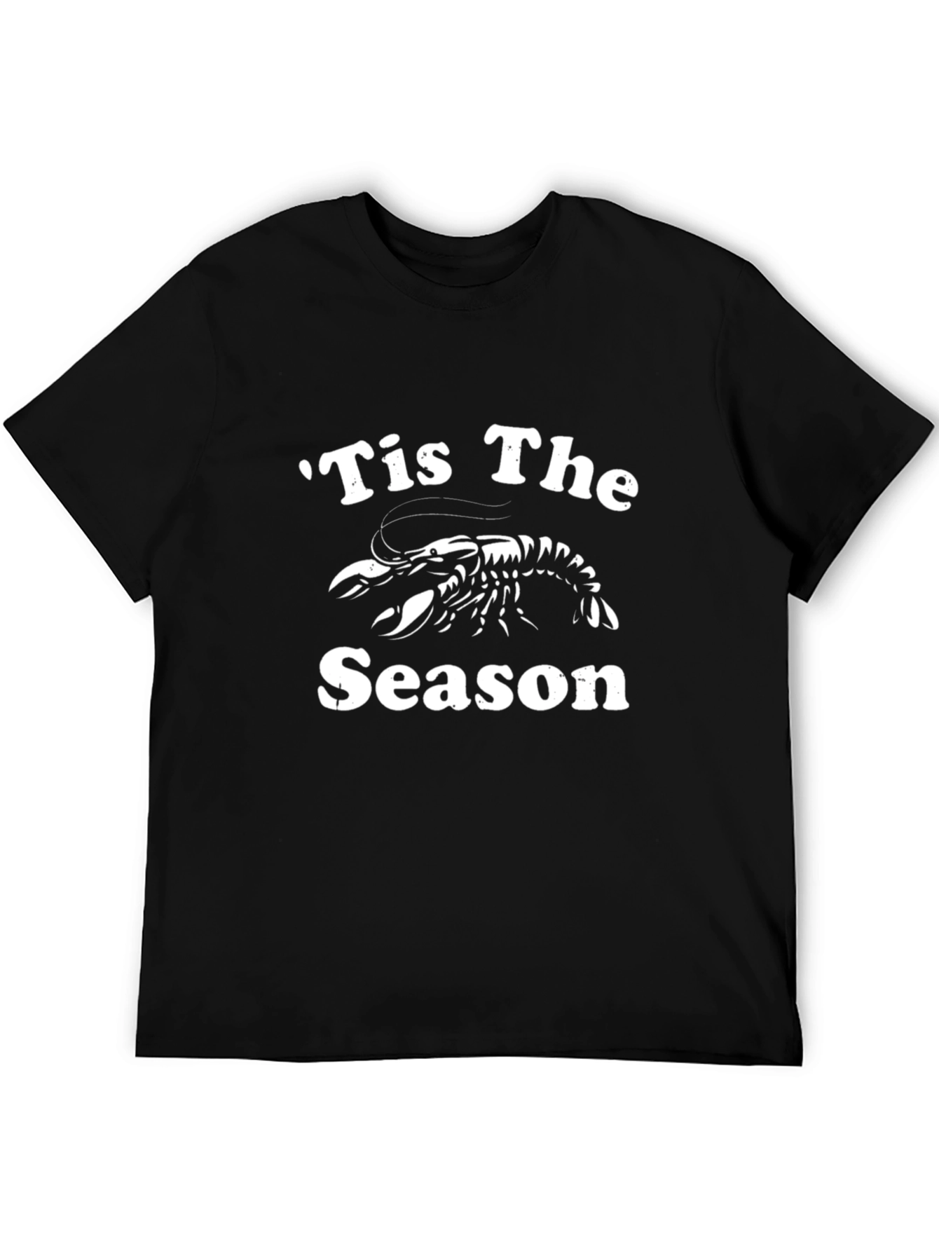 Tis The Season Crawfish Graphic T-Shirt
