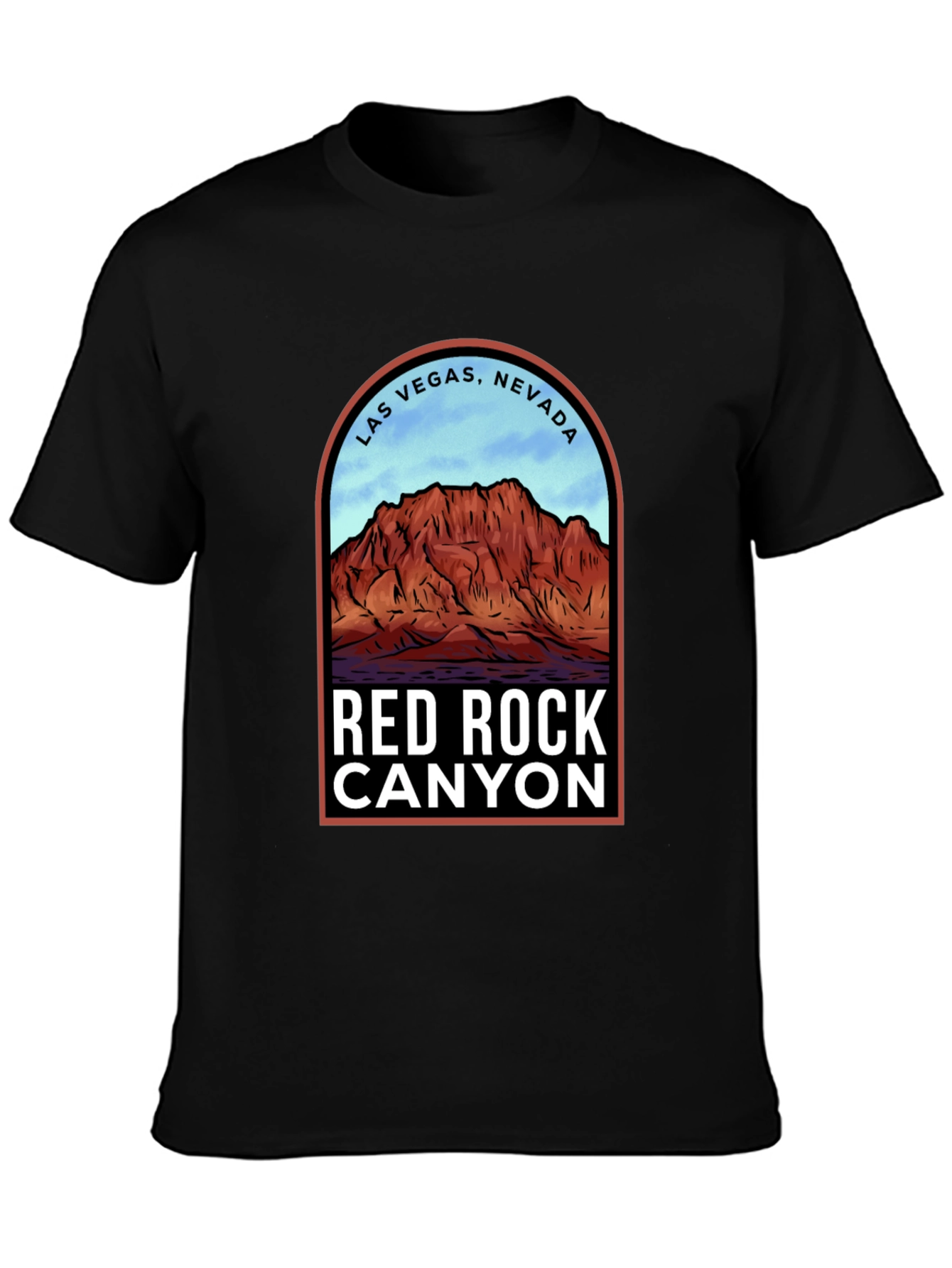 Red Rock Canyon T-Shirt - Las Vegas Nevada Souvenir
