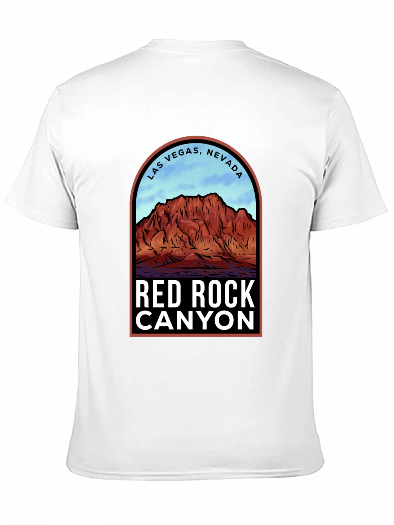 Red Rock Canyon T-Shirt - Las Vegas Nevada Souvenir