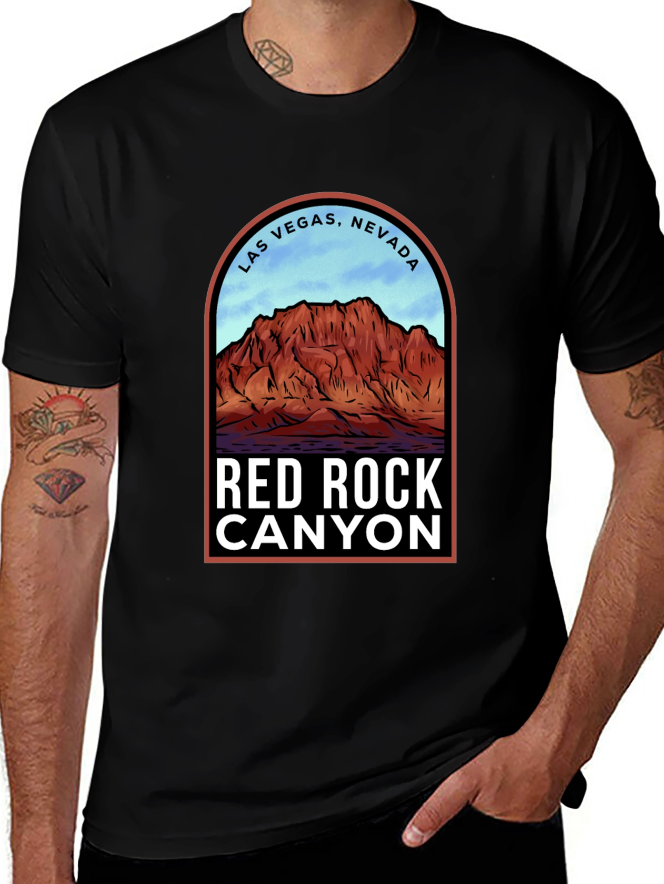 Red Rock Canyon T-Shirt - Las Vegas Nevada Souvenir