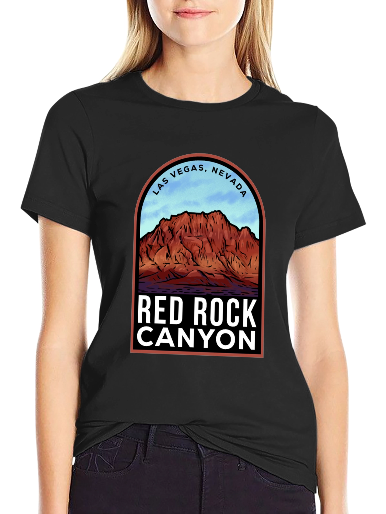 Red Rock Canyon T-Shirt - Las Vegas Nevada Souvenir