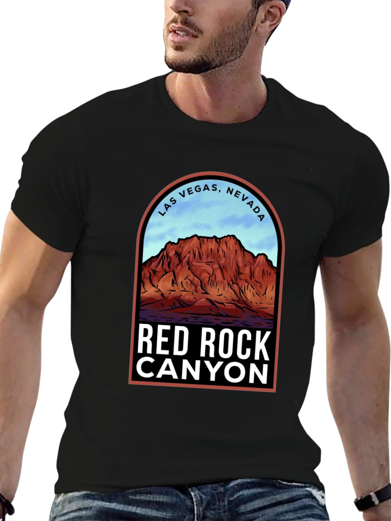 Red Rock Canyon T-Shirt - Las Vegas Nevada Souvenir