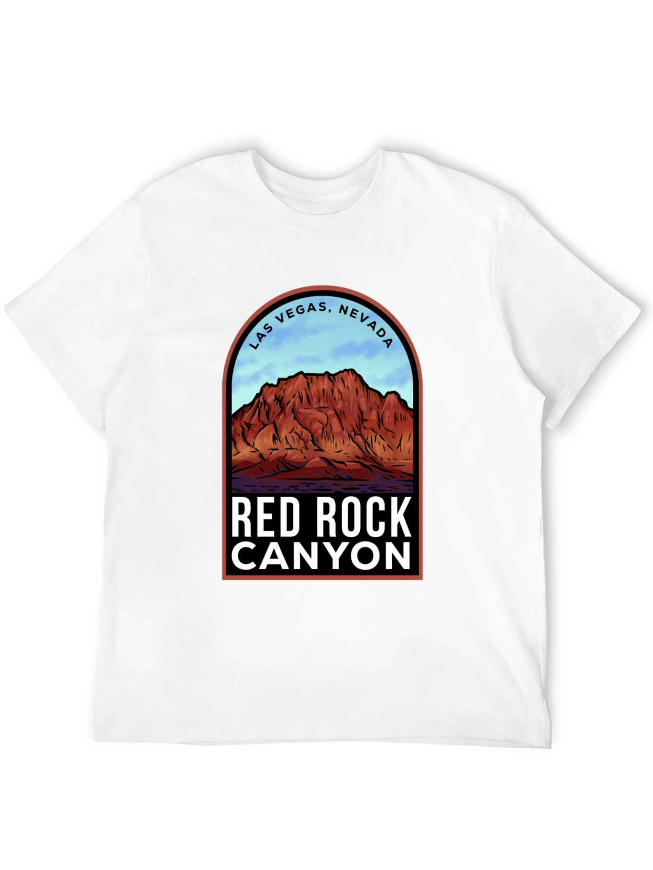Red Rock Canyon T-Shirt - Las Vegas Nevada Souvenir