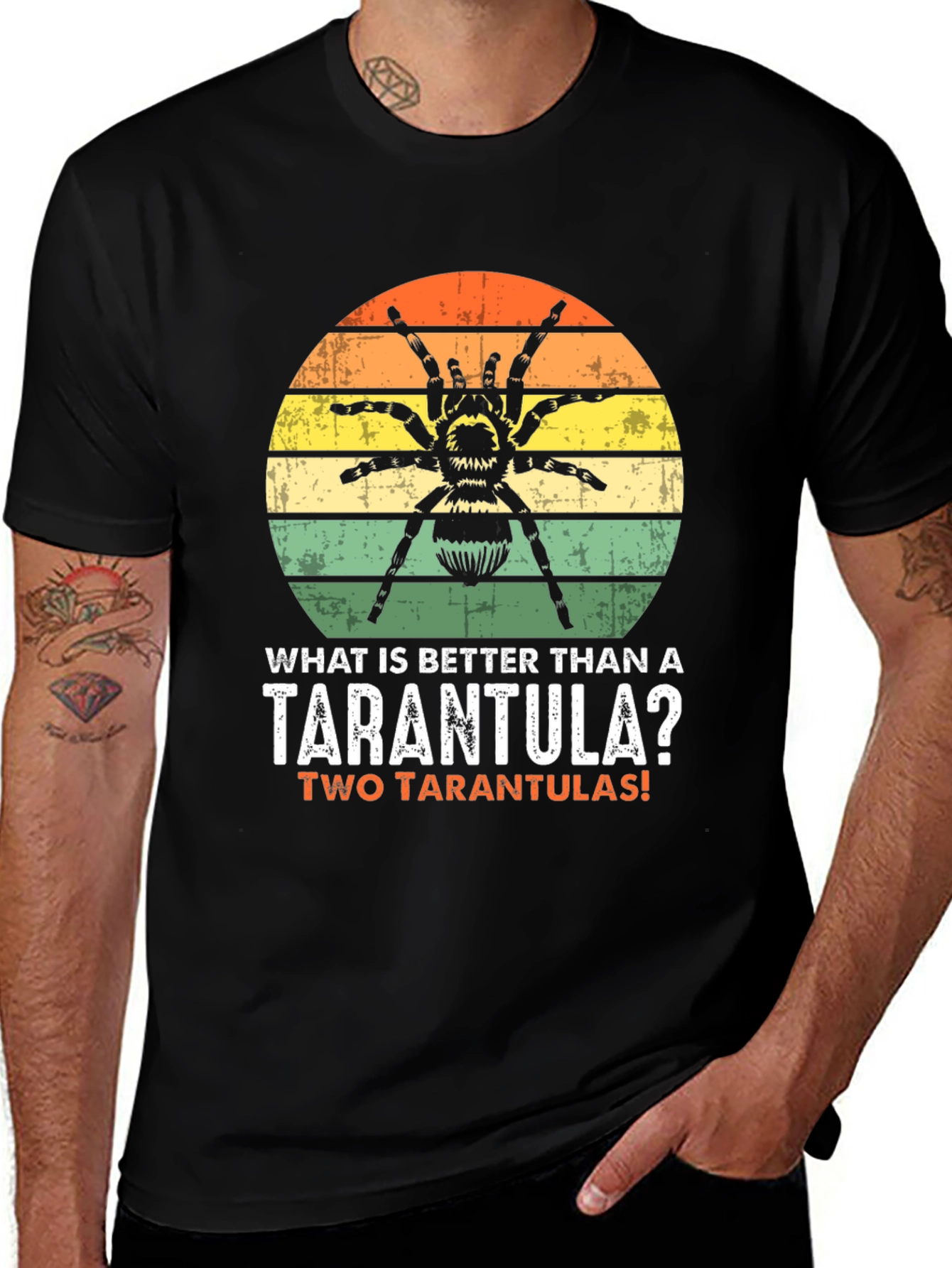Tarantula Lover T-Shirt - Two are Better Than One!
