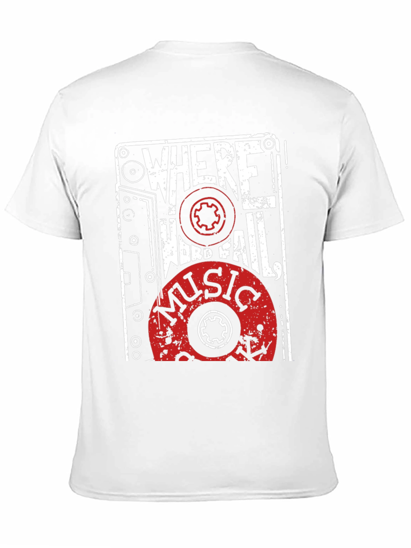 Music Cassette Graphic Tee
