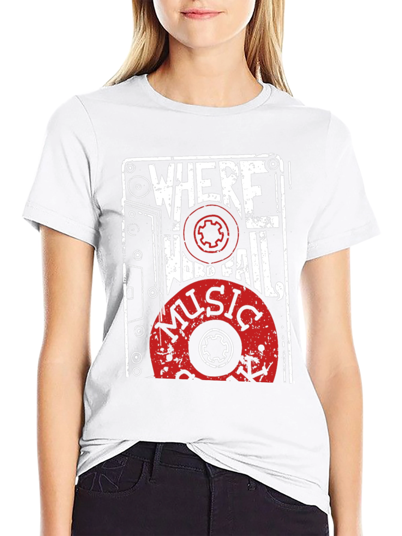 Music Cassette Graphic Tee