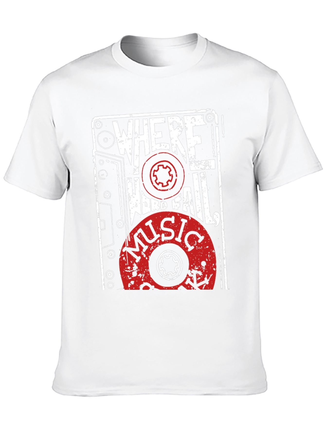 Music Cassette Graphic Tee