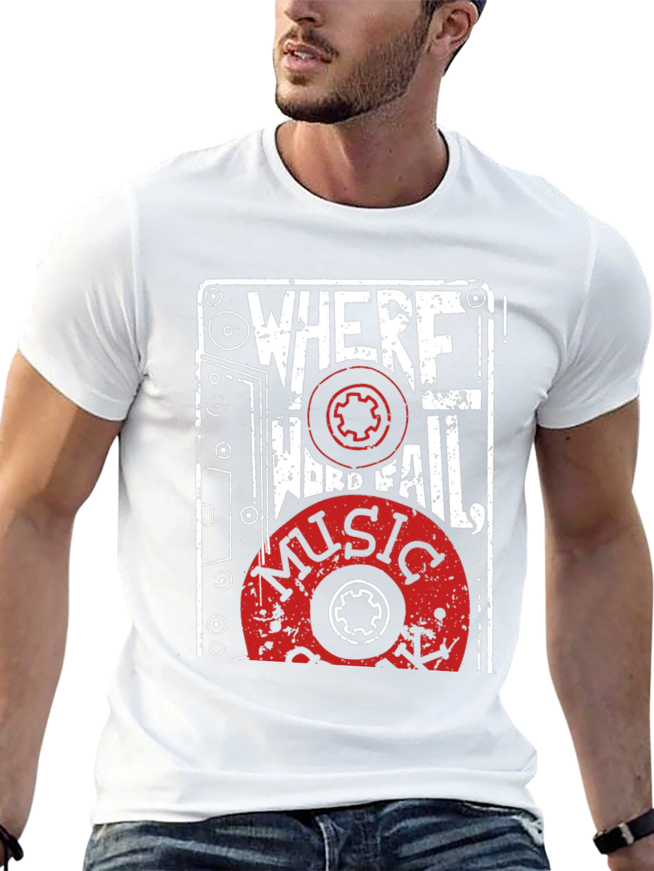 Music Cassette Graphic Tee